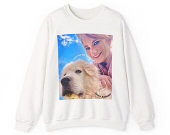 Pyrenees Sweatshirt | Ava and Tucker Photo Portrait Pet Lover
