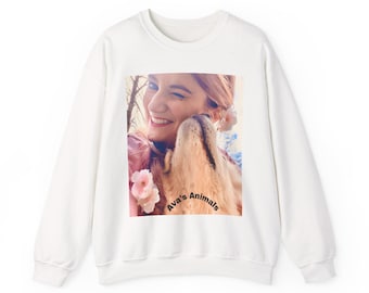 The Pyrenees Photo Print Crewneck Sweatshirt – Dog Lover Gift
