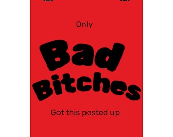 Matte Vertical Posters