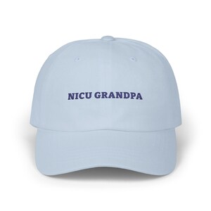 NICU Grandpa Hat in 6 Colors incl. Black and Spruce Green, Low Profile Embroidered Cap, Gift for a New Grandpa bild 4
