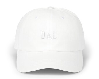 Fairway Father Golf Cap | DAD Performance Hat | Tonal Embroidered Dad Cap | Golf Dad Father's Day Gift