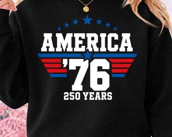 Amerika 76 250 Jahre PNG, Sublimationsdesign zum Unabhängigkeitstag, Retro Vintage 1776 2026 Patriotisch 4. Juli PNG (Digitaler Download)