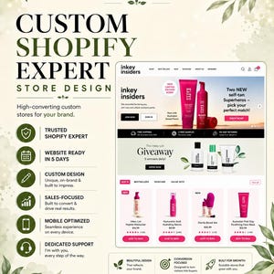 Shopify Expert – Anpassad Shopify-butiksinstallation, design och optimering