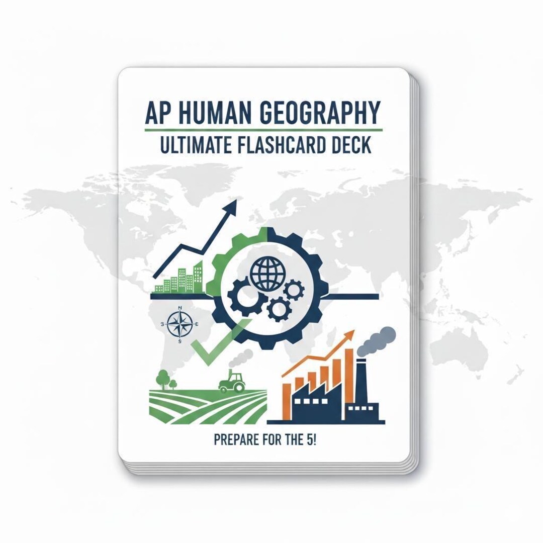 AP Human Geography. Ultimate Flashcard Deck. - Etsy