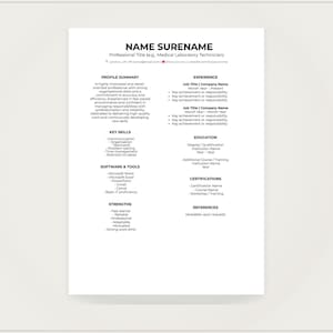 ATS-Friendly CV | Modern Professional Resume | Editable Canva | UK Job Application