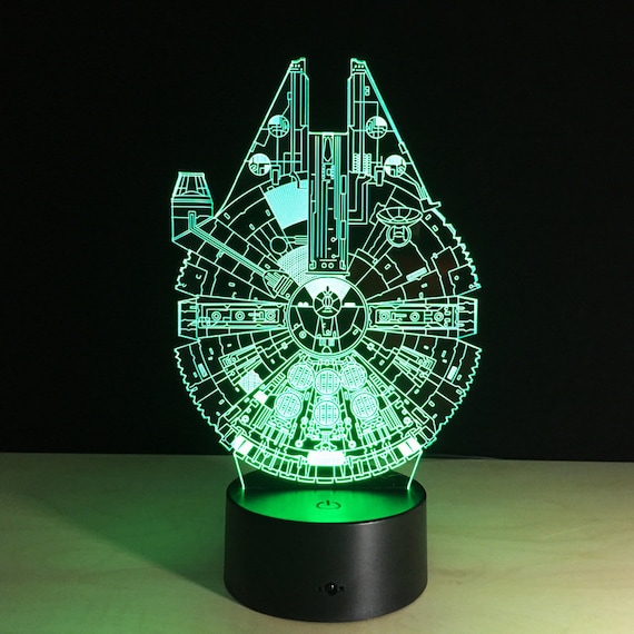 millenium falcon lamp