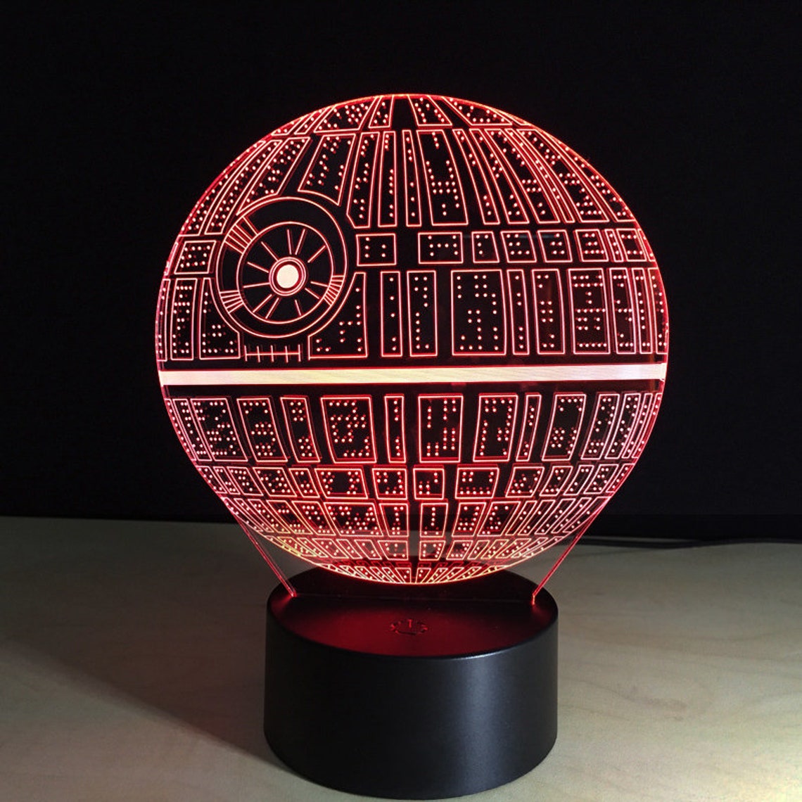 Awesome Star Wars Death Star 3D LED Lamp 2386 image 1