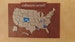 Large 'Adventure Awaits' Picture Ready 50 State Wooden USA Puzzle (831-39) - FREE SHIPPING 