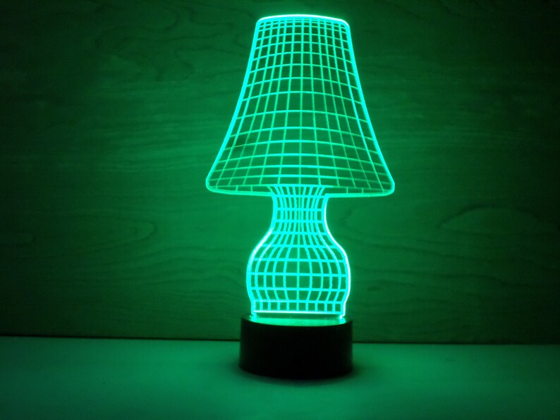 Awesome Table Lamp 3d Led 1093 Free