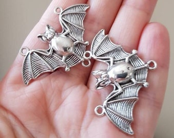 Bat necklace connector Jewelry findings
