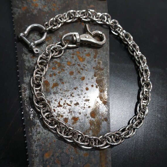 Tassen & portemonnees Portemonnees & Geldclips Portemonnee met ketting Doubled Spiral Wallet Chain 