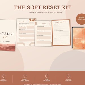 Soft Reset Kit | Guided Reflection Workbook (Digital Download)