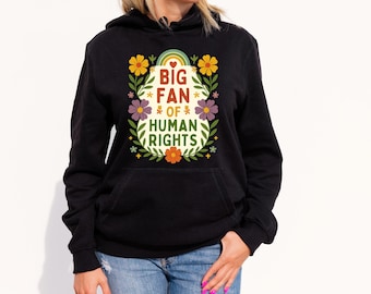 Plik SVG „Wielki Fan Praw Człowieka” – Cyfrowe Pobieranie Cytatu o Równości w formacie PNG – Społeczna Sprawiedliwość w formacie SVG i Protest w formacie PNG – Cyfrowy Wydruk Znaku Protestu