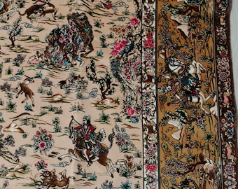 Handgemaakt zijden vloerkleed – Turks tapijt (230 x 140 cm)