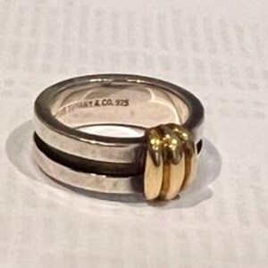 Vintage Tiffanys and Co Ring 18k - Etsy