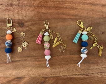 Keychain, Purse Charm, or Zipper Charm.