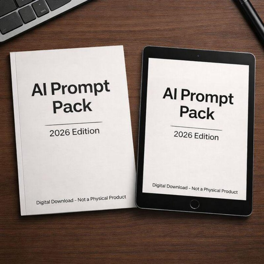 AI Prompt Pack – 2026 Edition | 120+ Prompts for Content, Business ...