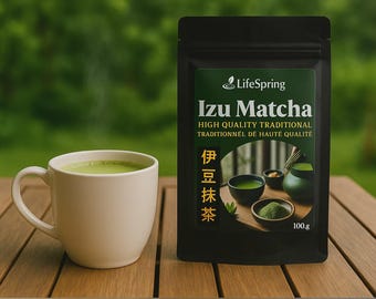 Izu Matcha Green Tea Powder - Traditional Japanese Matcha