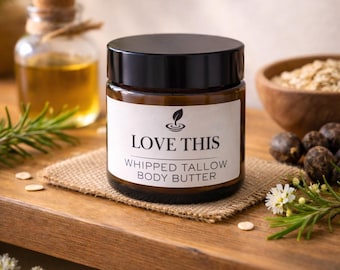 Whipped Tallow Butter - All Natural Moisturizing Body Butter