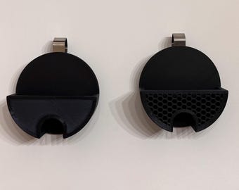 Soporte para bolsa de nicotina para visera de coche / Organizador automático / Compatible con latas Grizzly y Juice Head