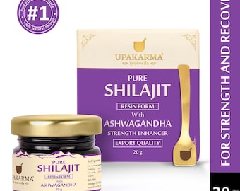 Authentieke Himalaya Shilajit-hars – ayurvedisch krachtsupplement, 20 g