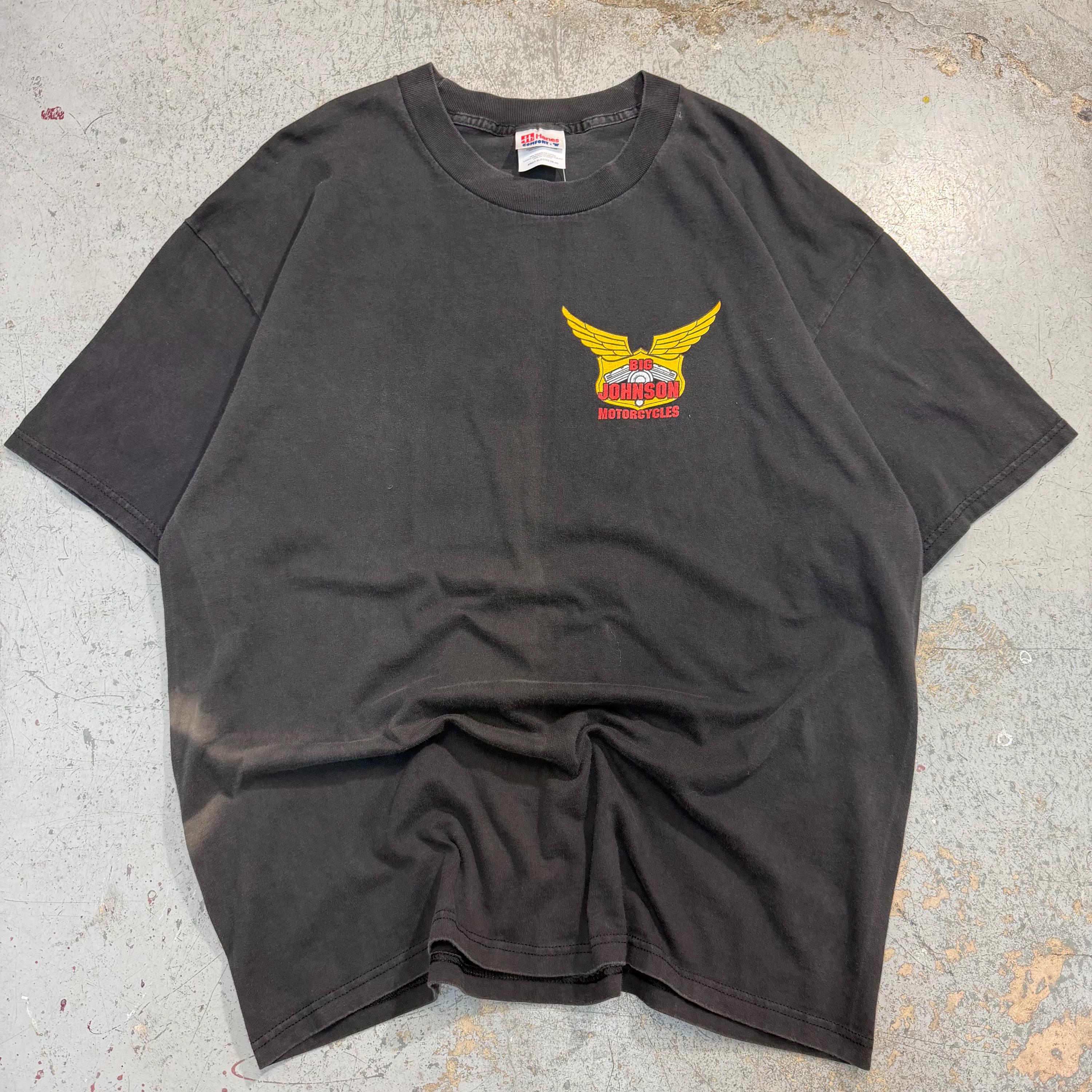 Vintage 2000 Big Johnson Motorcycles Sturgis Biker Comedy T Shirt