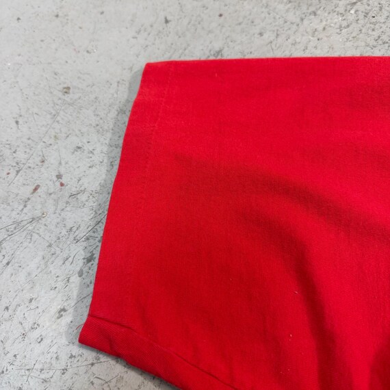 Vintage 1997 Devils Advocate Movie Promo Al Pacino Keanu Reeves T Shirt Red size XL View 6