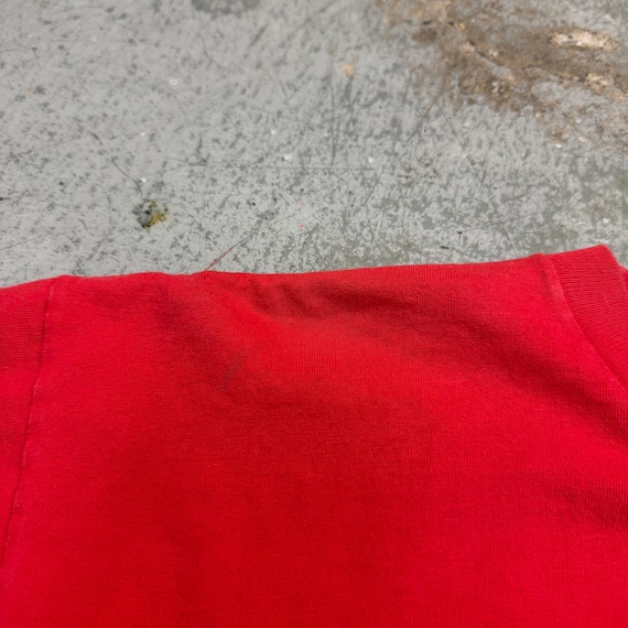 Vintage 1997 Devils Advocate Movie Promo Al Pacino Keanu Reeves T Shirt Red size XL View 4