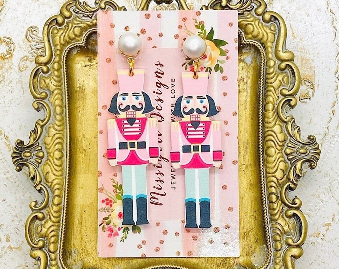 Nutcracker, Nutcracker Earrings, the Nutcracker Ballet, Holiday