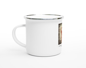 Love is All You NeedWhite 12oz Enamel Mug