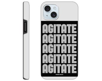 Beware of the Cat iPhone Case | Minimal Bookish Cat Phone Cover | Literary Cats Collection