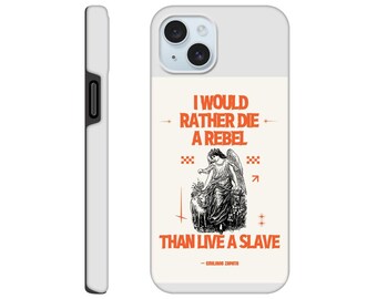 Emiliano Zapata Quote iPhone Case | Rebel Angel