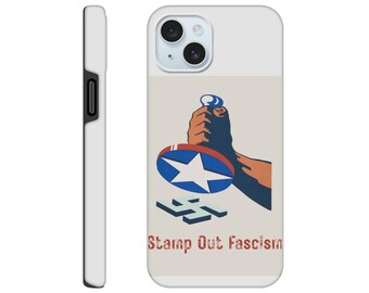Stamp Out Fascism iPhone Case | Vintage Propaganda Art Phone Cover | Historic Art Collection
