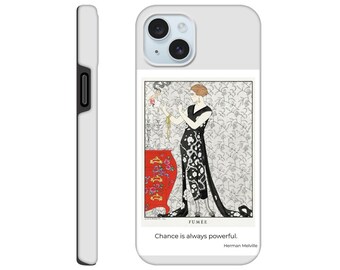 Beware of the Cat iPhone Case | Minimal Bookish Cat Phone Cover | Literary Cats Collection
