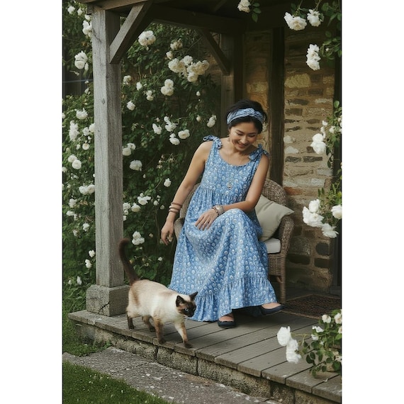 liberty cotton dresses Bonpoint Labaille Dress in Liberty organic cotton