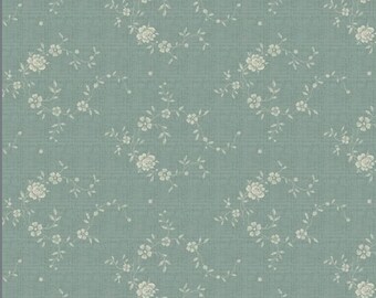 Quilt Fabric by the Yard, Blue Palisades by Paula Barnes,  Cotton Sewing Quilting Marcus Fabrics