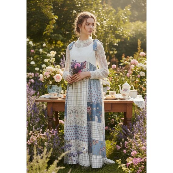 Womens Dress, Cotton Handmade Designer Fabric, See Description