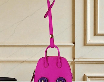 Mini Handbag AirPods Case | Cute Car Bag Earphone Holder with Strap | Stylish Protective Cover for AirPods Pro & 1 2 3