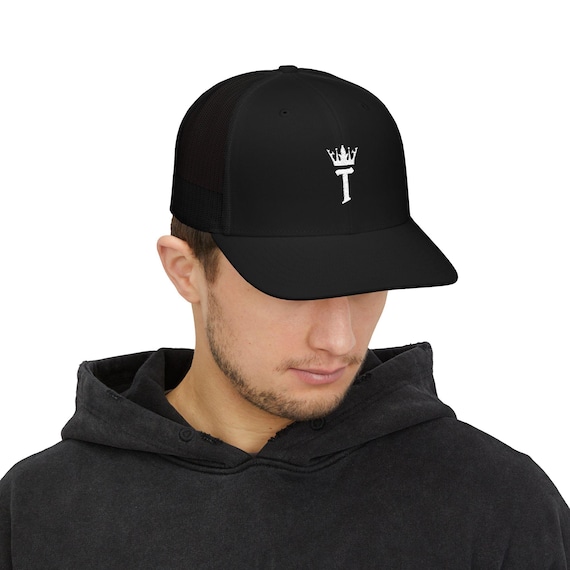 THRYVE T Crown Logo Snapback Trucker Cap | Embroidered Goal-Setter