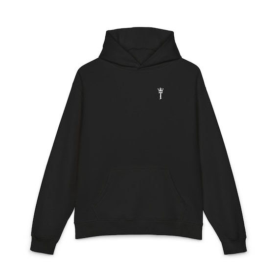 THRYVE Crown T Letter Relaxed Hoodie | Self-Development Logo Apparel