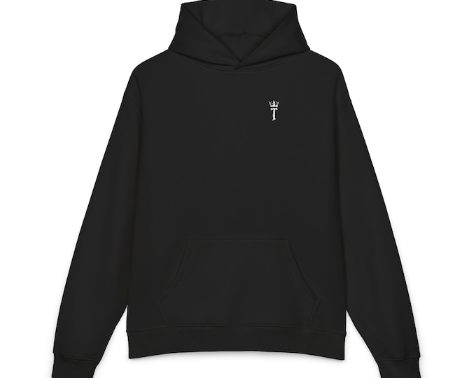 THRYVE Crown T Letter Relaxed Hoodie | Self-Development Logo Apparel