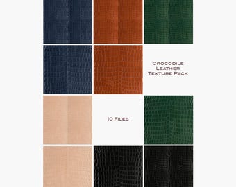 Crocodile Leather Texture Pack