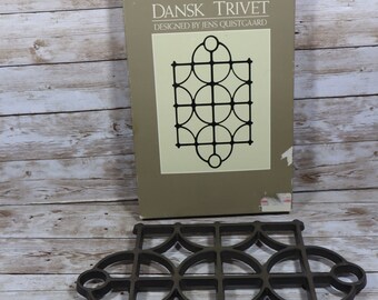 Vintage Dansk Metal Trivet Jens Quistgaard