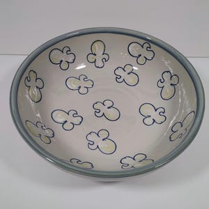 Popcorn Serving Bowl Louisville Stoneware Pottery Movie Night