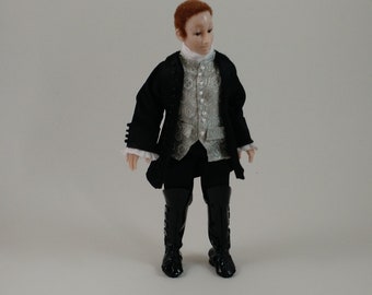 Dollhouse Miniature Jamie Fraser Wearable Heidi Ott