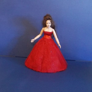 1/12 Scale Dollhouse Miniature Wearable Heidi Ott Dress