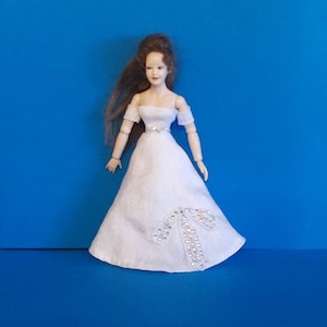 Dollhouse Miniature Wearable Heidi Ott Dollhouse Dress