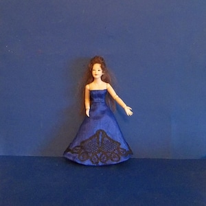 1/12 Scale Dollhouse Miniature Wearable Heidi Ott Dress