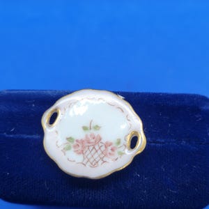 Dollhouse Miniature Porcelain Platter