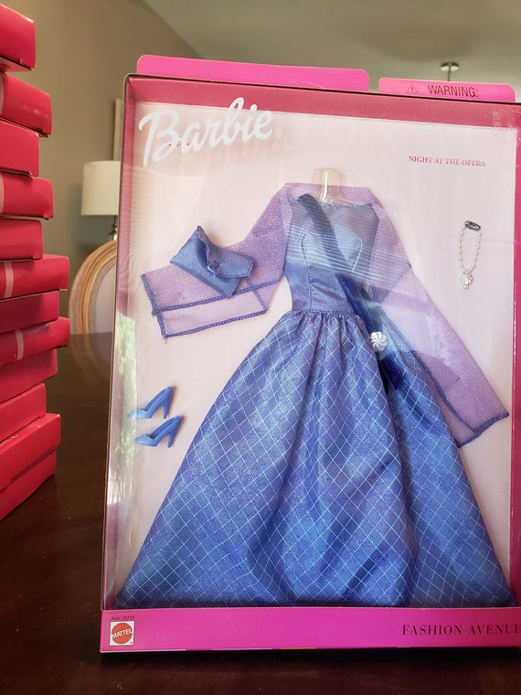 Abbigliamento per bambole Barbie vintage 1999 Notte all'Opera